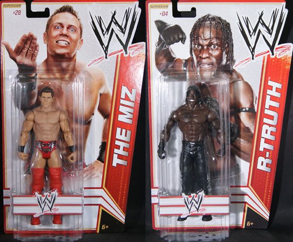 THE MIZ (SERIES 17) & R TRUTH (SERIES 13)   WWE PACKAGE DEAL WRESTLING 