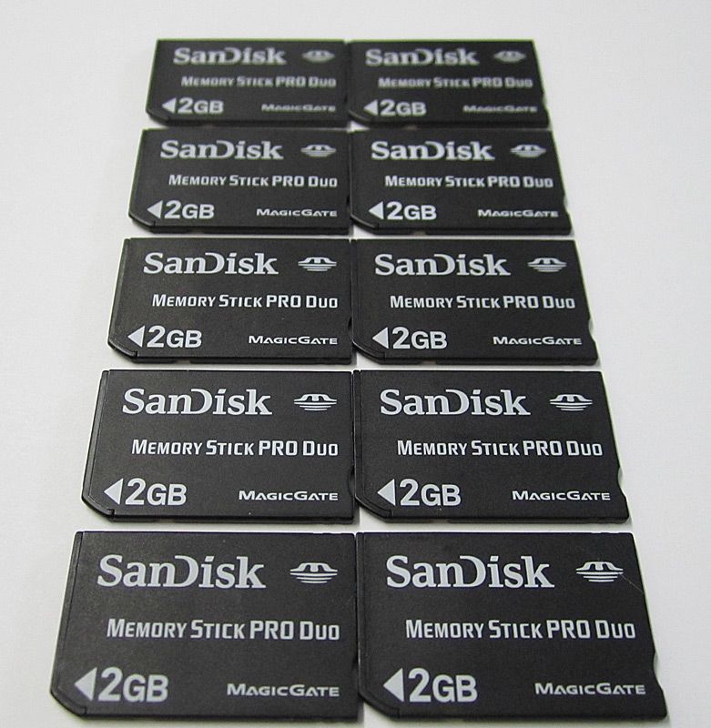 SanDisk Standard Memory Stick PRO Duo cards letyou get the most out of 