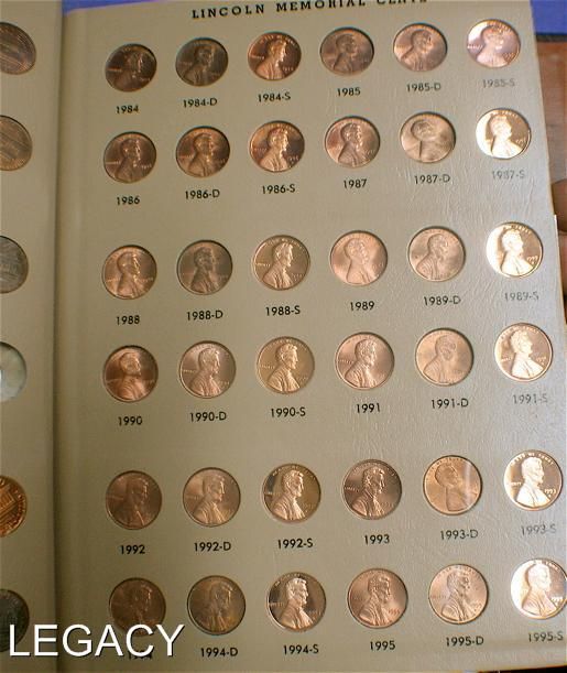 PARTIAL SET OF LINCOLN WHEAT/MEM CENTS (RSS  