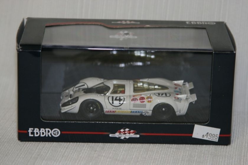 43 EBBRO Porsche 917 Japan GP 1969 White #14 NEW 748  