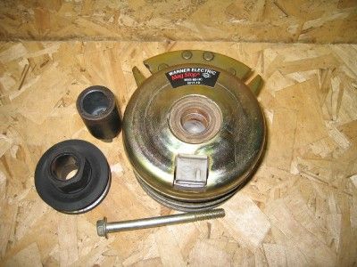 WARNER 5217 10 PTO CLUTCH OFF JOHN DEERE STX38 BLACK DECK ORG PART 