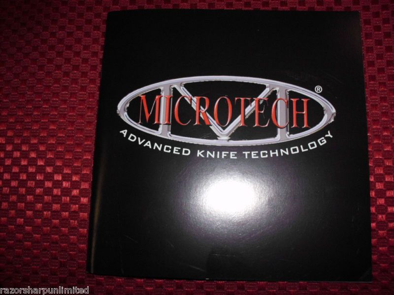 Microtech Knife Catalog, Color Production Knife Catalog  