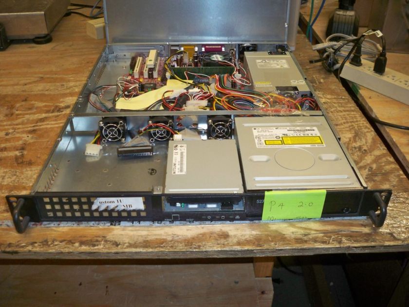 Custom 1U Server P4 2.0Ghz 512MB CD Floppy MS 7005 MBrd  