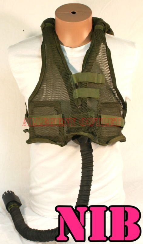 US ARMY MICROCLIMATE VEST Air Conditioner Survival NIB  