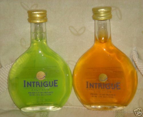 Intrigue Vodka Cognac Fruit Liqueur 50 ML Mini Set  