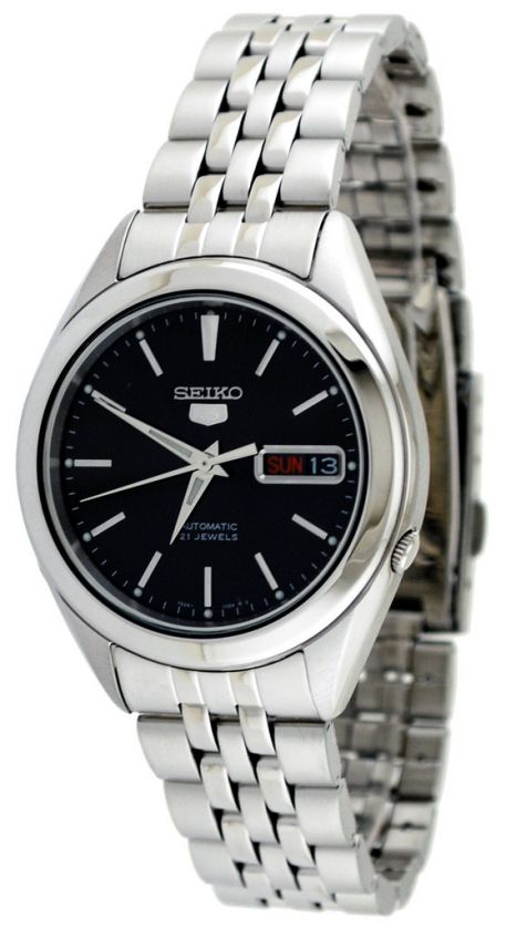 NEW Seiko 5 SNKL23 SNKL23K1 Mens Stainless Steel Automatic Watch 