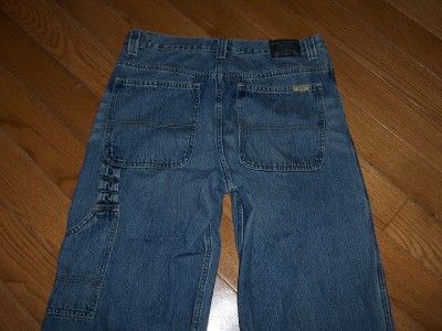 LEVI STRAUSS SIGNATURE WORKWEAR CARPENTER JEANS 18 REGULAR 32 X 30 