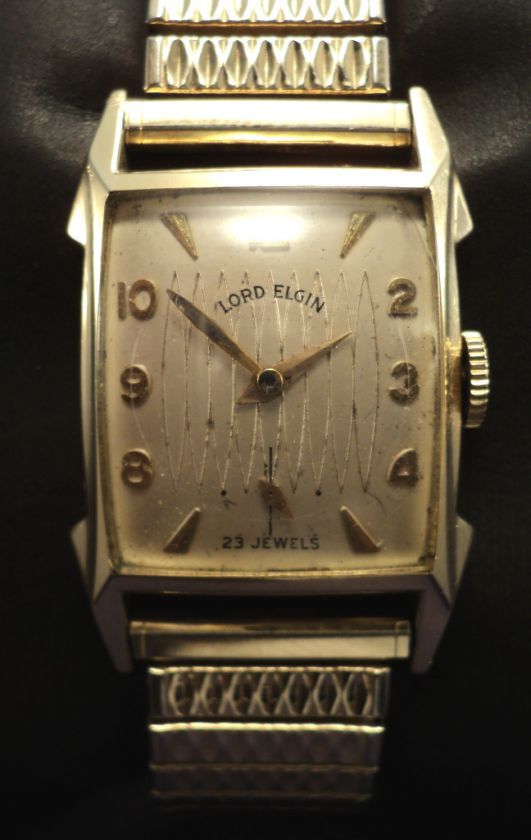 1950s LORD ELGIN CAL.718 23J 14KGF MENS WATCH ~LIMITED~  