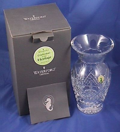 Waterford 8 Killarney Vase NIB IRELAND  