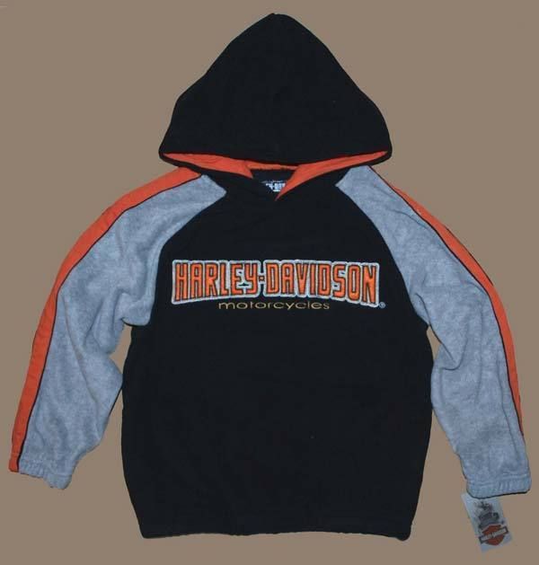 HARLEY DAVIDSON® BOYS HOODED SWEATSHIRT FLEECE HODDIE  