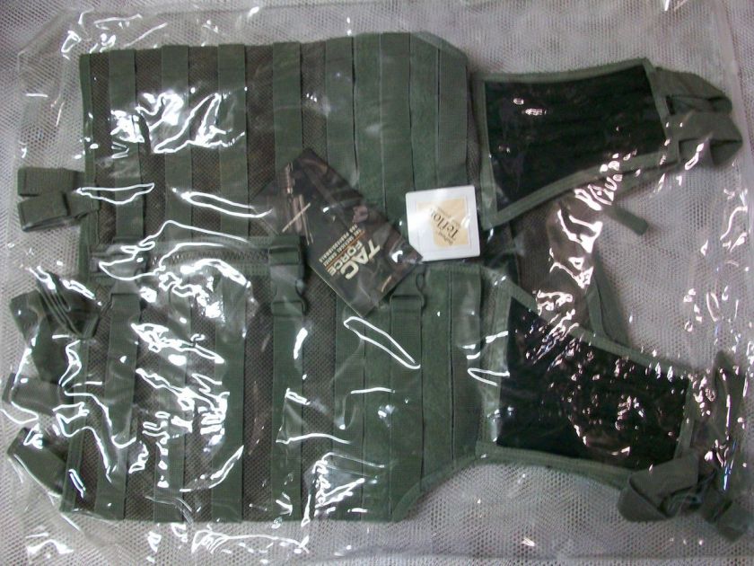 NEW MILITARY TACFORCE TACTICAL VEST (VEBTAC MESH VEST)  