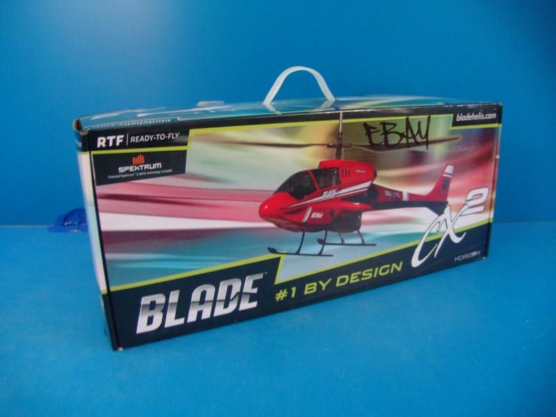 Flite Blade CX 2 Electric Helicopter R/C CX2 Parts Coaxial LiPo 7.4V 