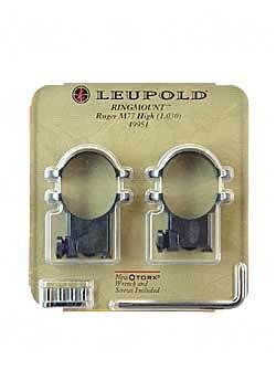 Leup Ruger High Rings For 50Mm Scope Mount Hunter New  