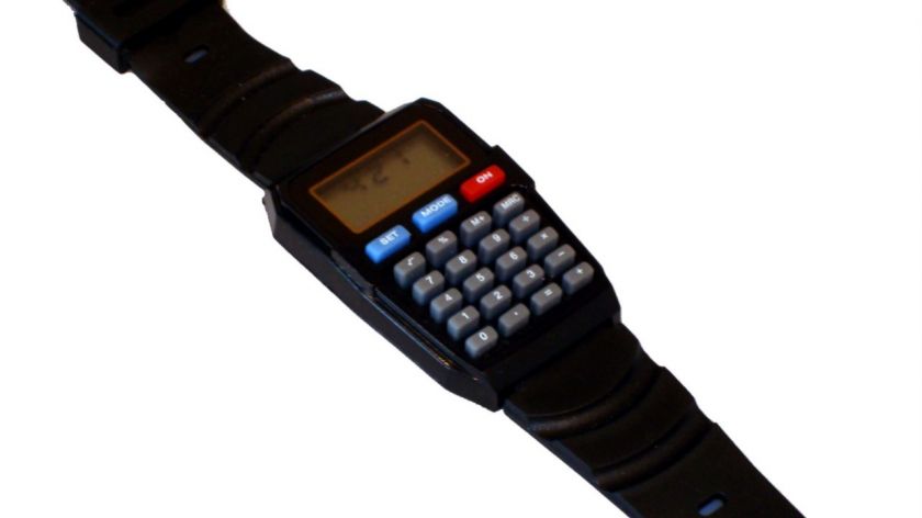 CALCULATOR WATCH LADIES MENS DIGITAL 80S RETRO VINTAGE  