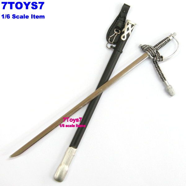 3R 1/6 GM605 Sword+Sheath German Elite Officer 3R001N  