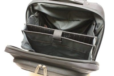 TUMI T TECH Wheeled Compact Laptop Briefcase   Black   NWOT  