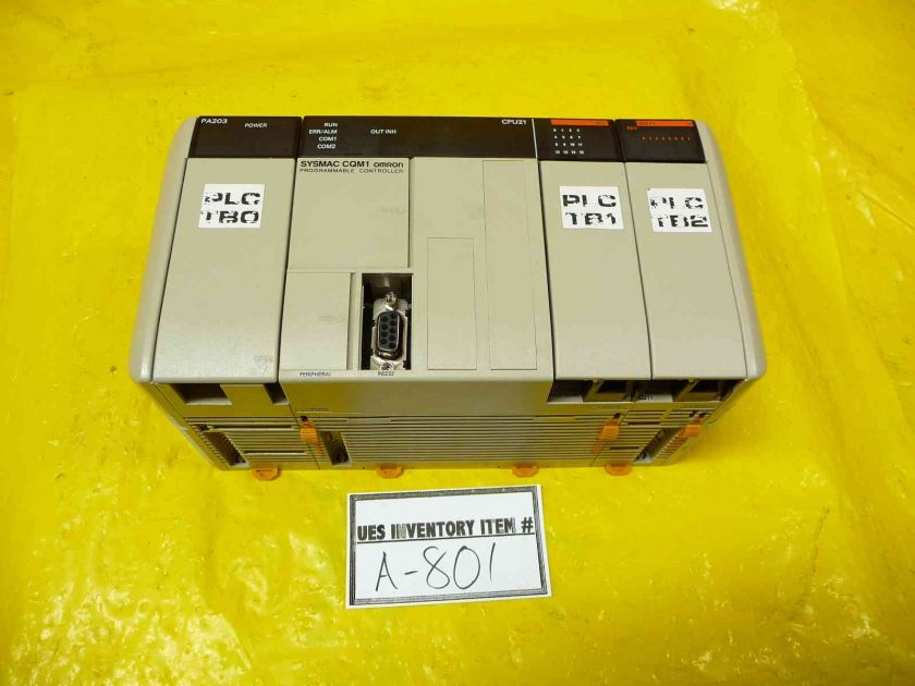 Omron Sysmac CQM1 Programmable Logic Controller PLC  