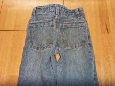 Boys CRAZY 8 Denim BOOT CUT JEANS Blue Pants CUTE 5 SLIM K544  