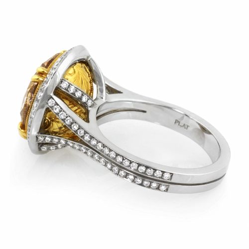 ring details total carat weight 7 22 ct metal platinum 950 18k yellow 