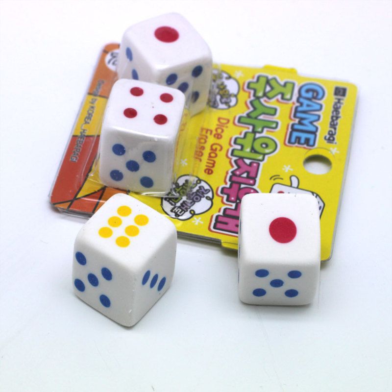 Dice Game Eraser 2 pcs Best Design NCIS  