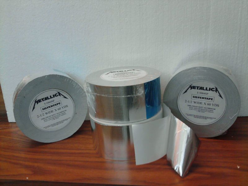 ea Alum. Foil Tape Silvertape Hvac  2 1/2 w x 60yds  