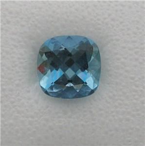 22 CT. NATURAL SUPER DARK SANTA MARIA AQUAMARINE  