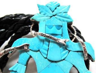 Jonathan Beyuka Turquoise Snake Dancer Bolo Collection  