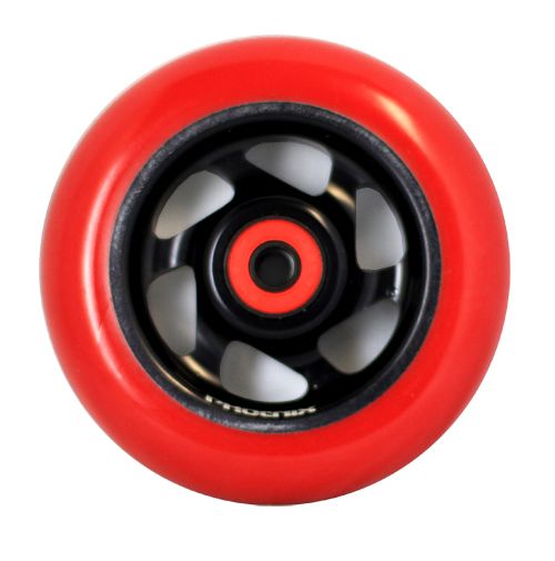 PHOENIX Scooter Wheel   INTEGRA   6 SPOKE   RAZOR   ENVY   RED/BLACK 