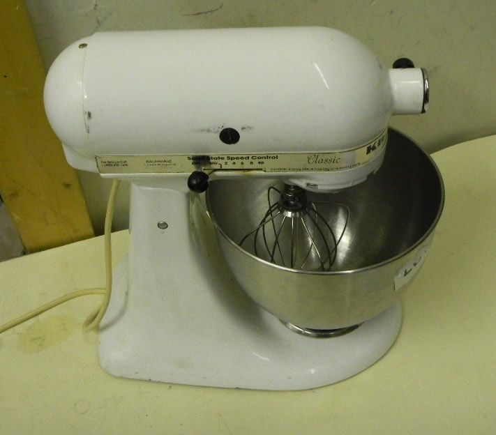 KitchenAid Classic White 4.5 Qt. Stand Mixer K45SSWH  