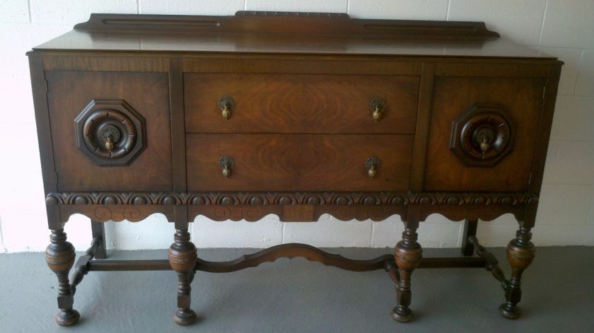 Beautiful Antique/Vintage Walnut Buffett  