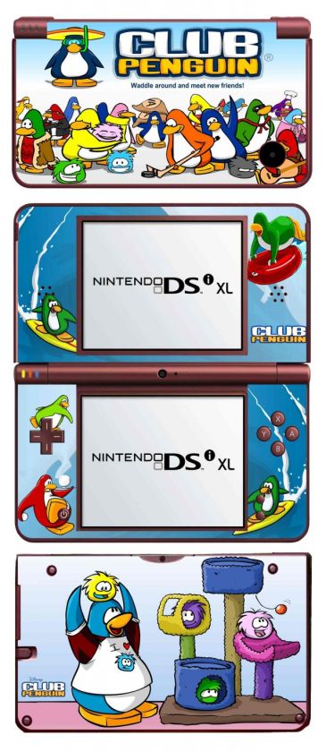 More Nintendo DSi XL 4 pc Skin Stickers from Me 