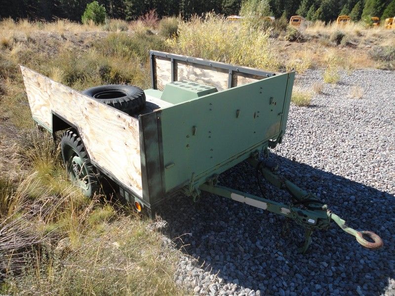 Army Trailer 6x8 3/4 ton  