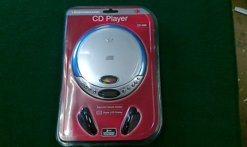 NEW DURABRAND CD 566 Programmable CD CD RW Player  