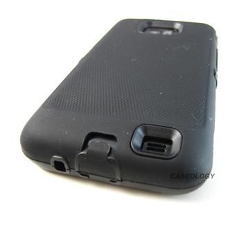 BLACK IMPACT HARD COVER CASE AT&T SAMSUNG GALAXY S II 2 i777 PHONE 