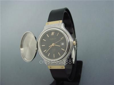 Auth Ladies Hublot MDM Black Dial Wrist Watch Excellent  