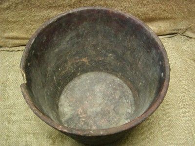 Vintage 1800s Fire Bucket  Antique Firefighting RARE  