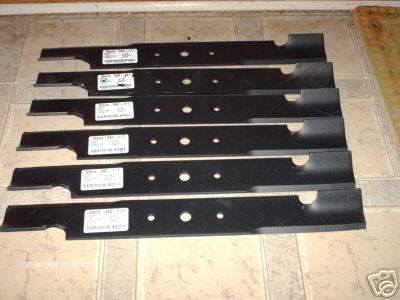 MOWER BLADES/FITS/SCAG 48111, 481708/ 61DECKS  