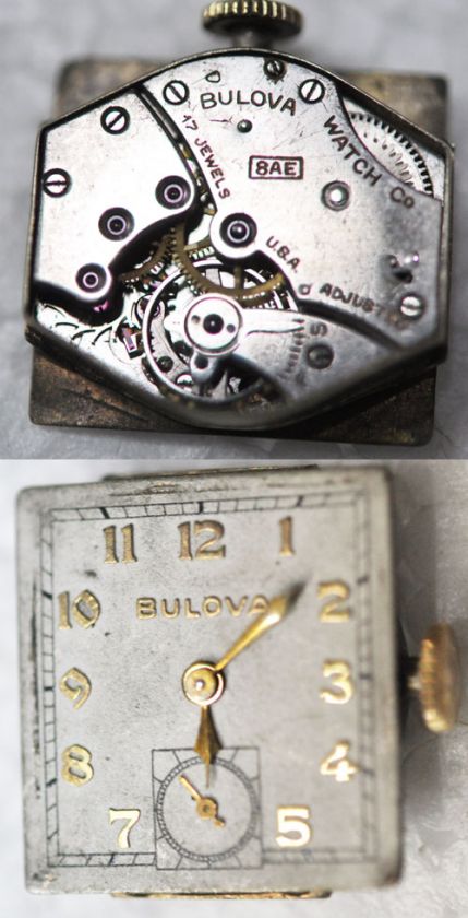 VINTAGE MEDANA MOVEMENT 7 JEWELS CALIBER 379 #861  