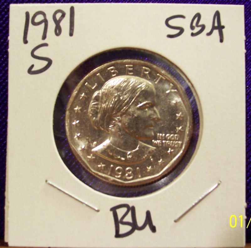 1981 S SUSAN B. ANTHONY DOLLAR (1 COIN)  