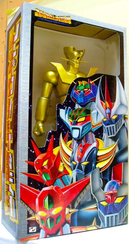   JUMBO MACHINDER GOLD BANDAI VINYL 18 SHOGUN WARRIORS GAIKING  