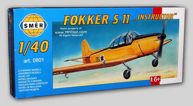 FOKKER S11 INSTRUCTOR Trainer   1/48 Smer Kit #801  