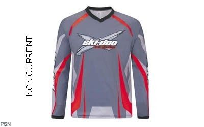SKI DOO MENS SNO X FIGHTER JERSEY NEW RED 453454  