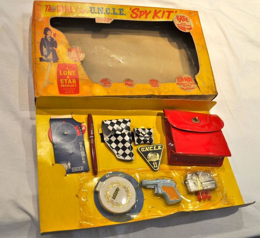   FROM UNCLE very rare 1966 Marx Spy Kit boxed, (man from uncle)  