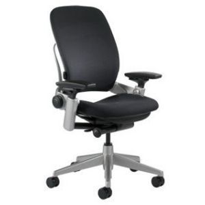 Leap Chair V2 w/Platinum Base/Frame by Steelcase NEW  