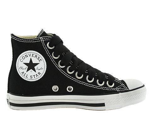 Converse Chuck Taylor Big Details, Big Eyelets Black Hi  