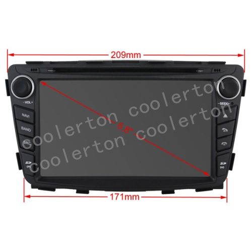   Navigation Player with PIP RDS iPod V CDC for 2010 2011 HYUNDAI ACCENT