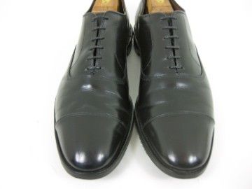 Allen Edmonds PARK AVE Black Cap Toe Dress Shoes Oxfords 13 B Narrow $ 