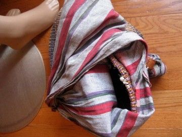   Tapestry Ethnic African Bucket Tote Purse Boho Cross Body Bag Hippie