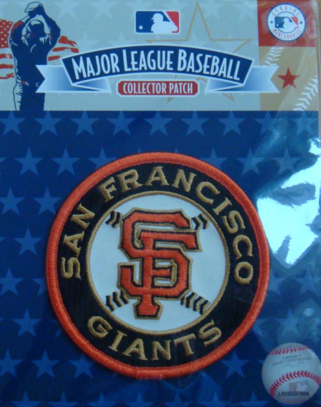 Official MLB Baseball Emblem SF Giants Sleeve Patch  