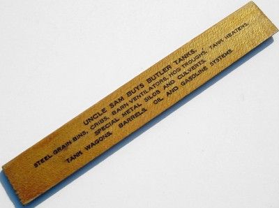 Old Antique Ruler BUTLER MFG CO Kansas City Minneapolis  